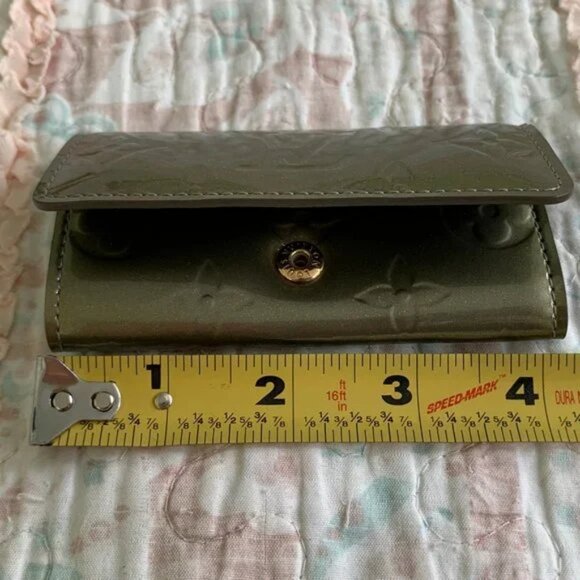 Louis Vuitton Glace Monogram Multicle Key Case Green w/ Box Dust Bag UNUSED - Picture 13 of 16